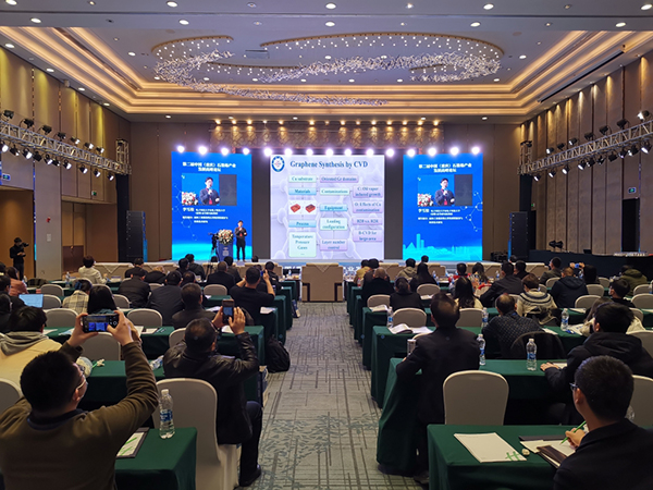 第二届中国（重庆）石墨烯产业发展高峰论坛在重庆举行。受访者供图